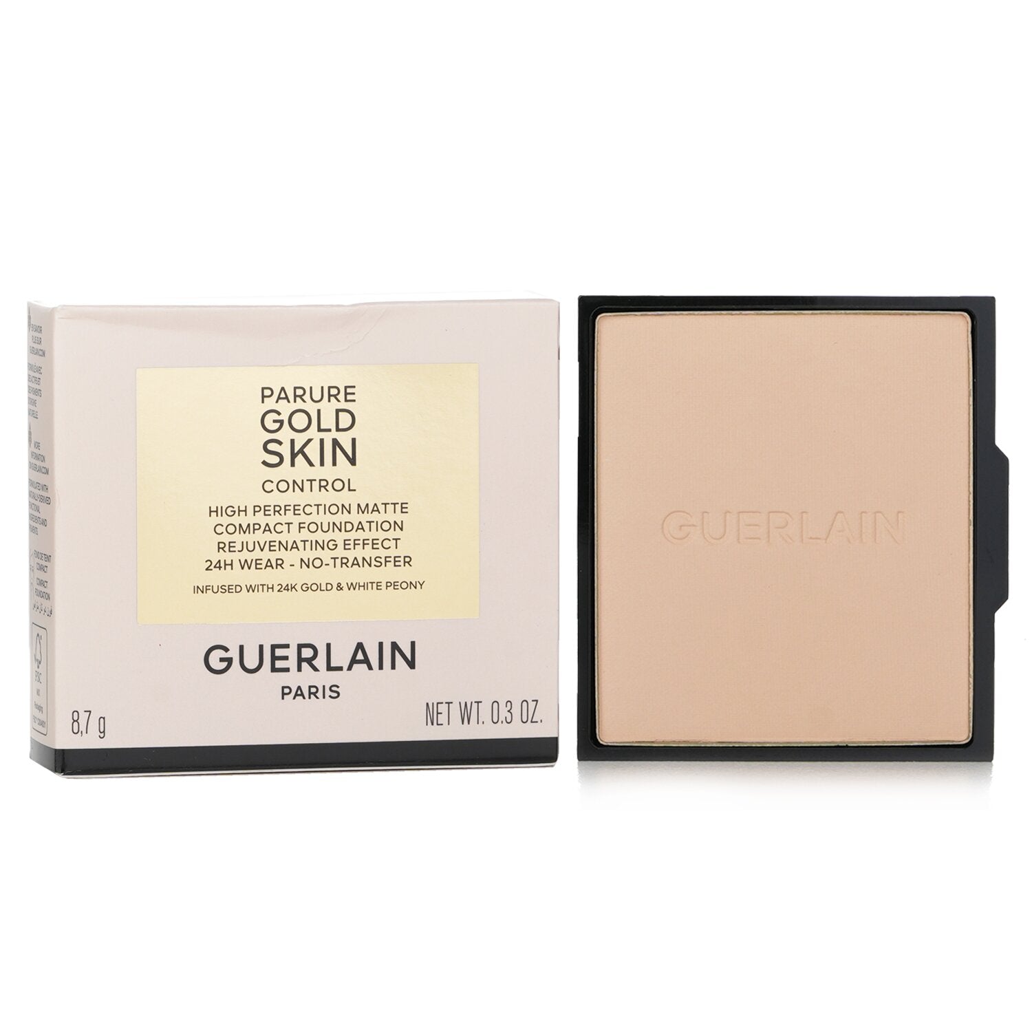 Guerlain Parure Gold Skin Control High Perfection Matte Compact Foundation Refil