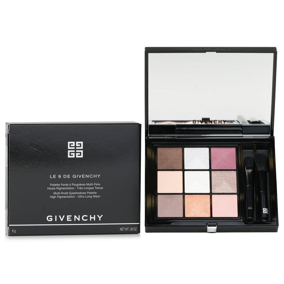Givenchy Le 9 De Givenchy Multi Finish Eyeshadows Palette (9x Eyeshadow) - # LE