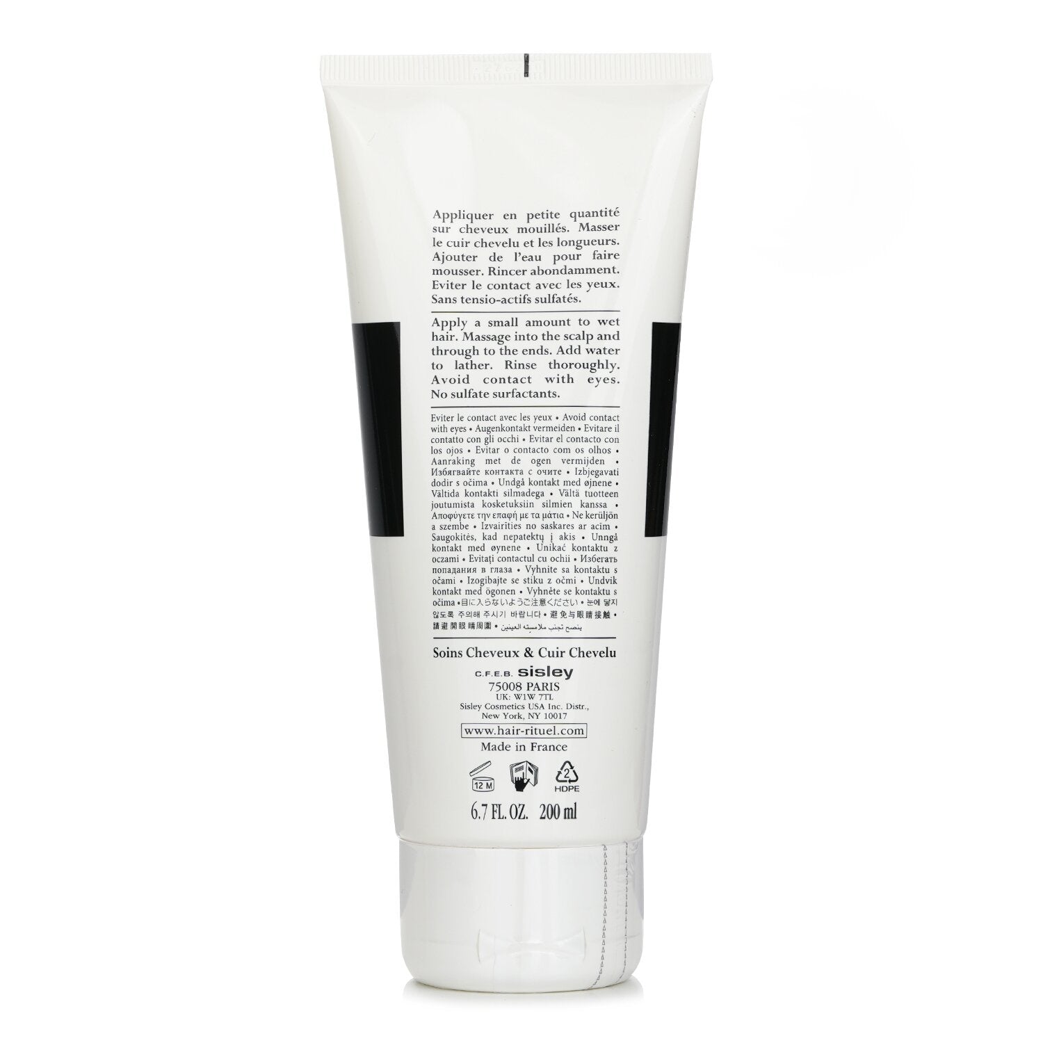 Sisley Hair Rituel by Sisley Revitalizing Nourishing Shampoo with Moringa Oil 20
