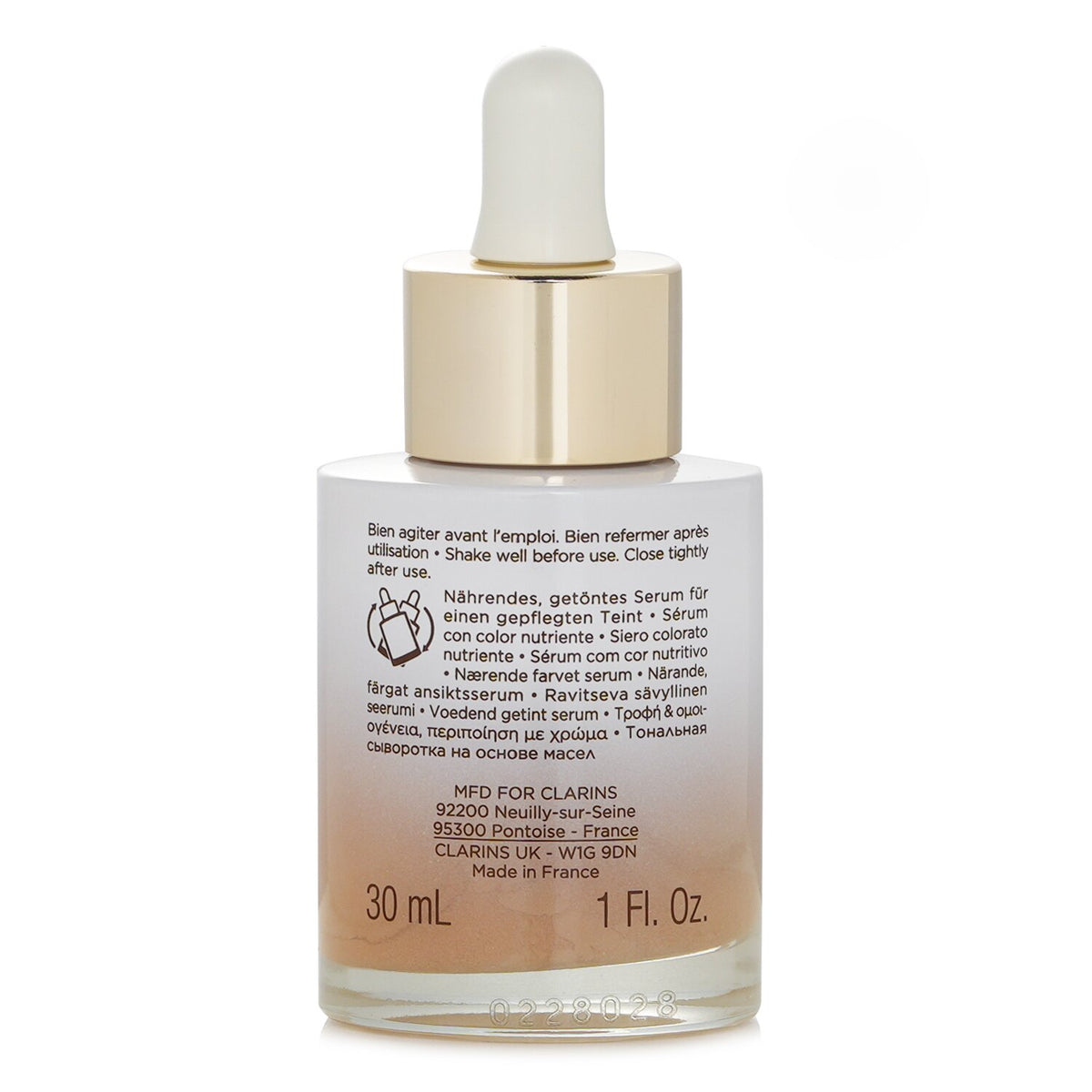 Clarins Tinted Oleo Serum Healthy Glow &amp; Nourishing Tint Liquid