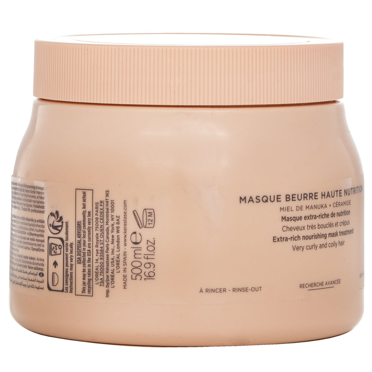 Kerastase Curl Manifesto Masque Beuue Haute Nutrition Hair Mask (For Very Curly
