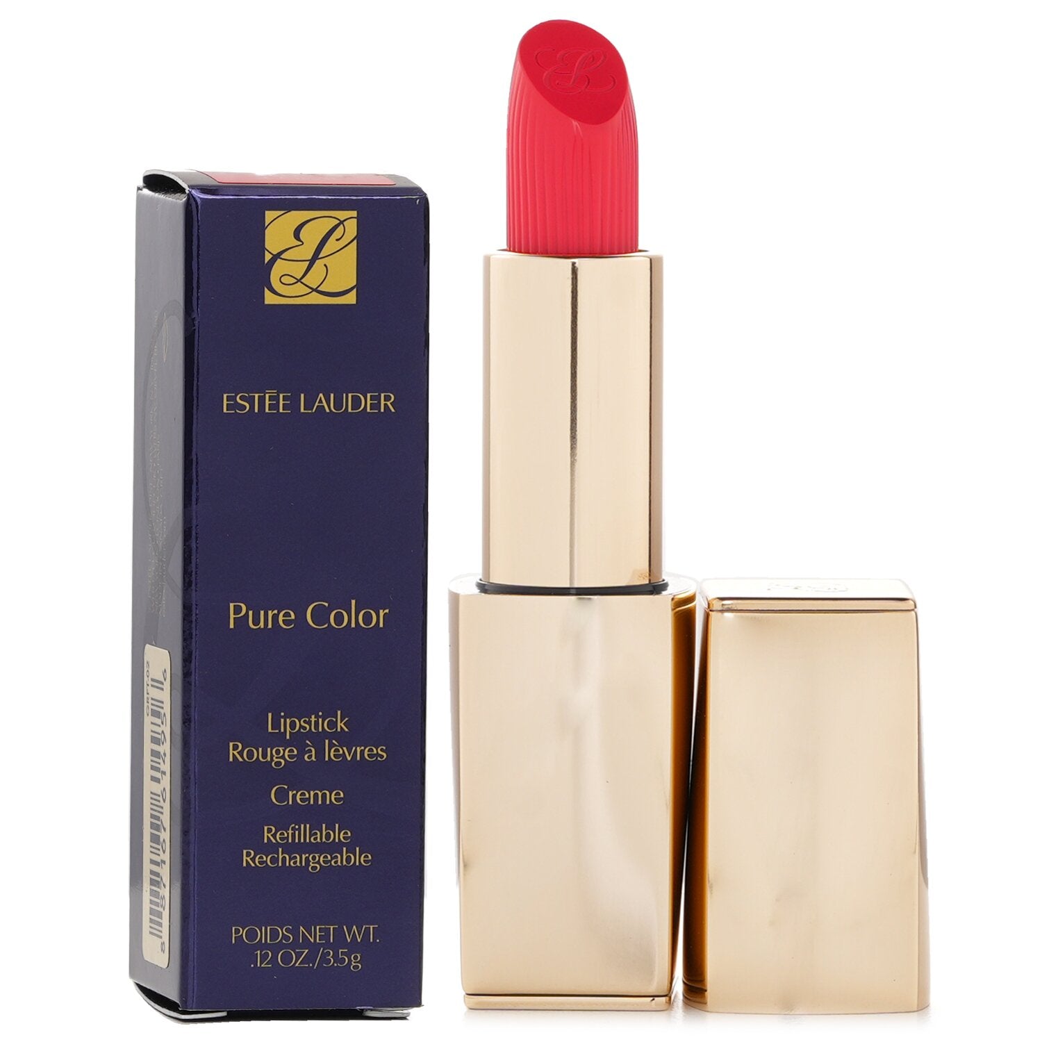 Estee Lauder Pure Color Lipstick - # 320 Defiant Coral 3.5g