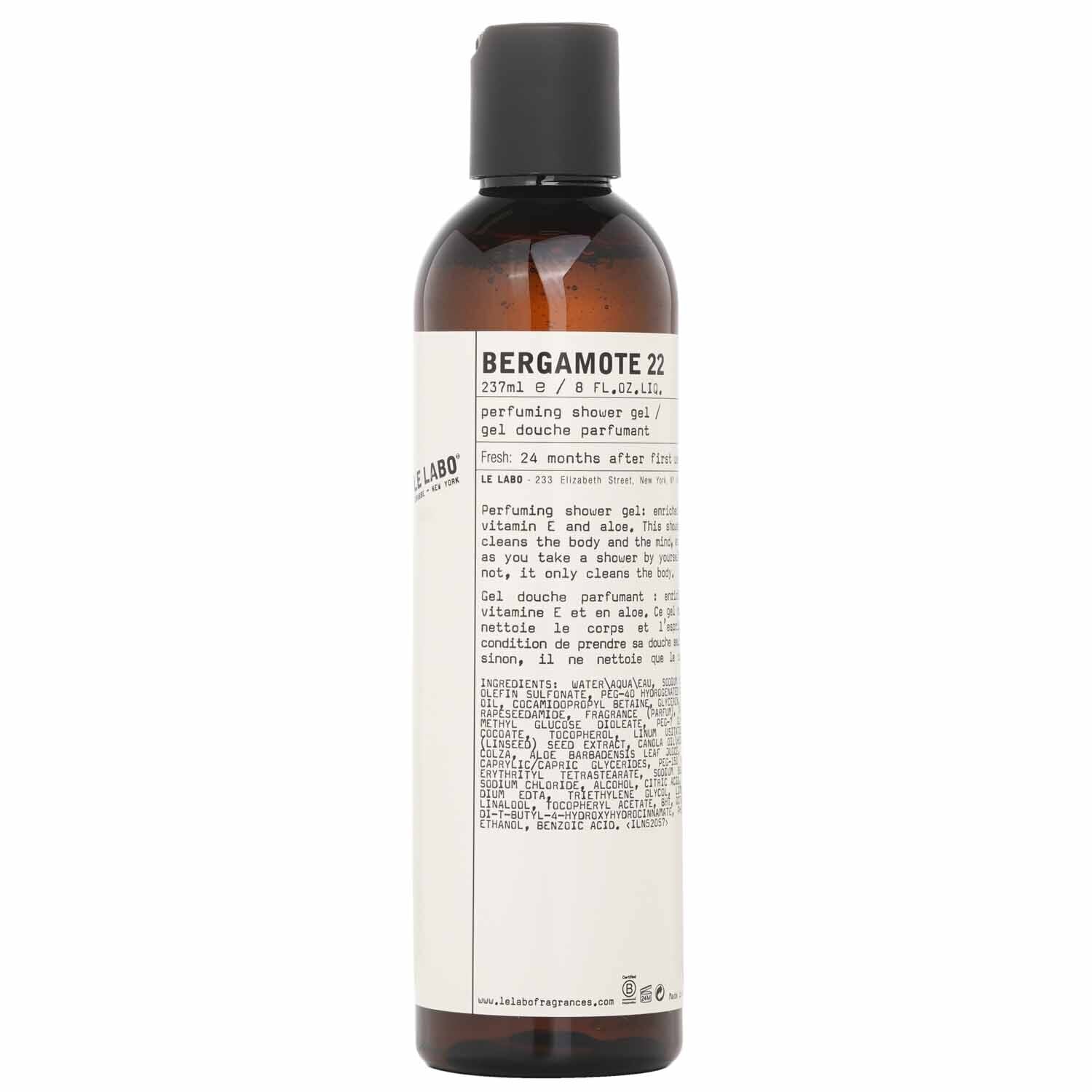 Le Labo Bergamote 22 Shower Gel 237ml