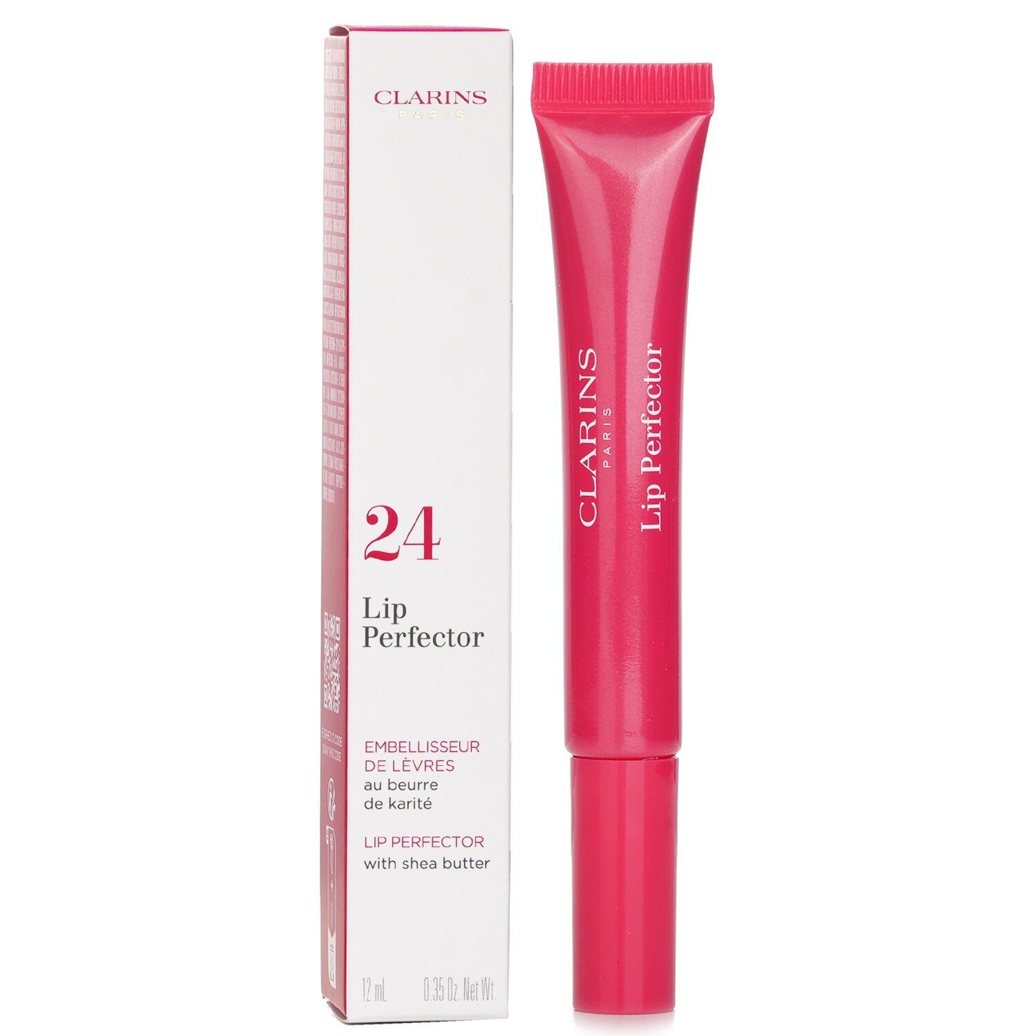 Clarins Lip Perfector - # 24 Fuchsia Glow 12ml/0.35oz