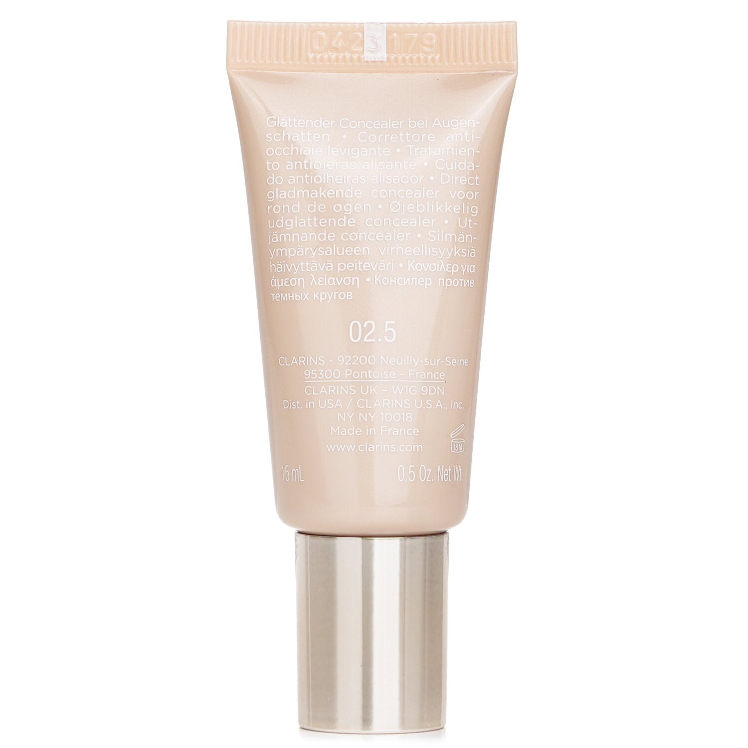 Clarins Instant Concealer Smoothing Long Lasting Revives Tired Eyes - # 2.5 15ml