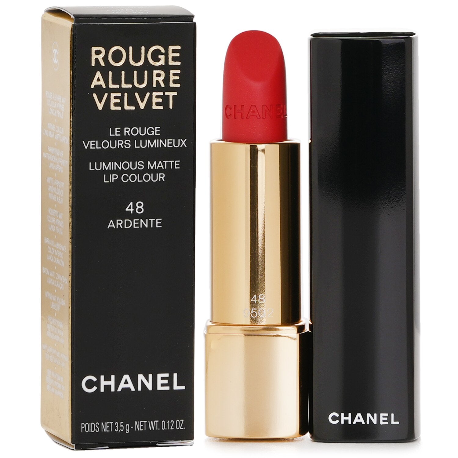 Chanel Rouge Allure Velvet Luminous Matte Lip Colour - # 48 Ardente 3.5g/0.12oz