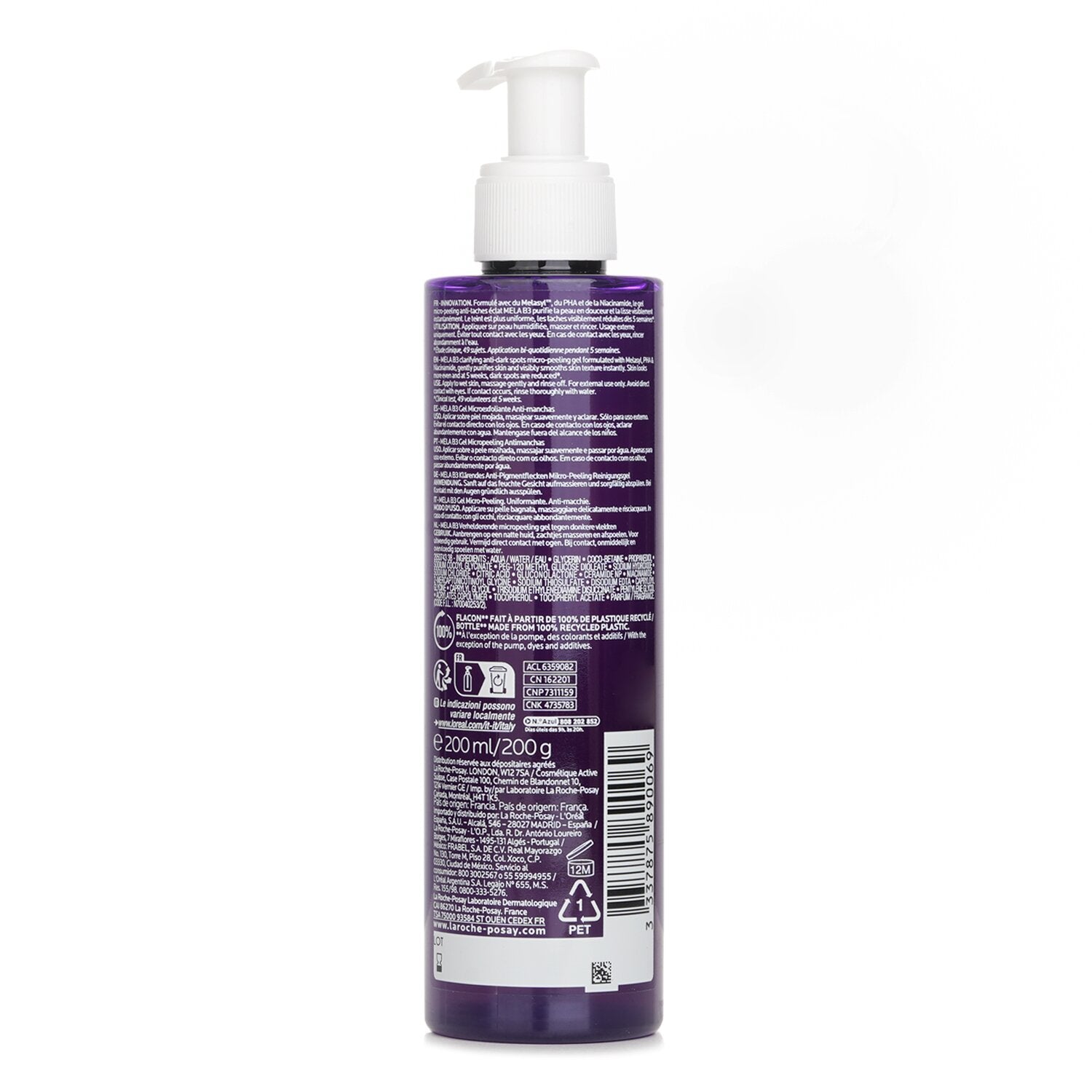 La Roche Posay Mela B3 Clarifying Anti-Dark Spots Micro-peeling Gel 200ml