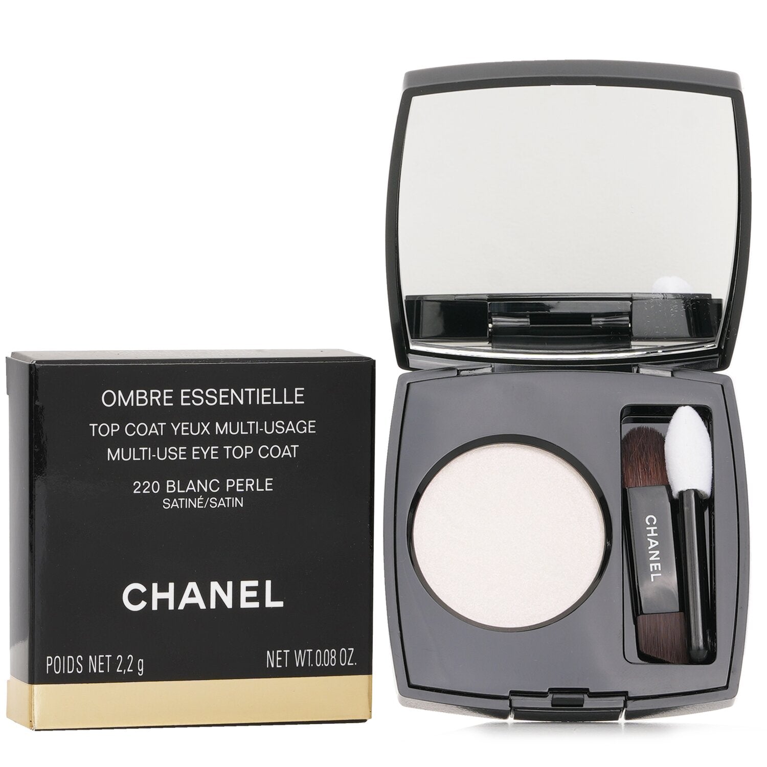 Chanel Ombre Essentielle Multi Use Longwearing Eyeshadow - # 220 Blanc Perle 2.2