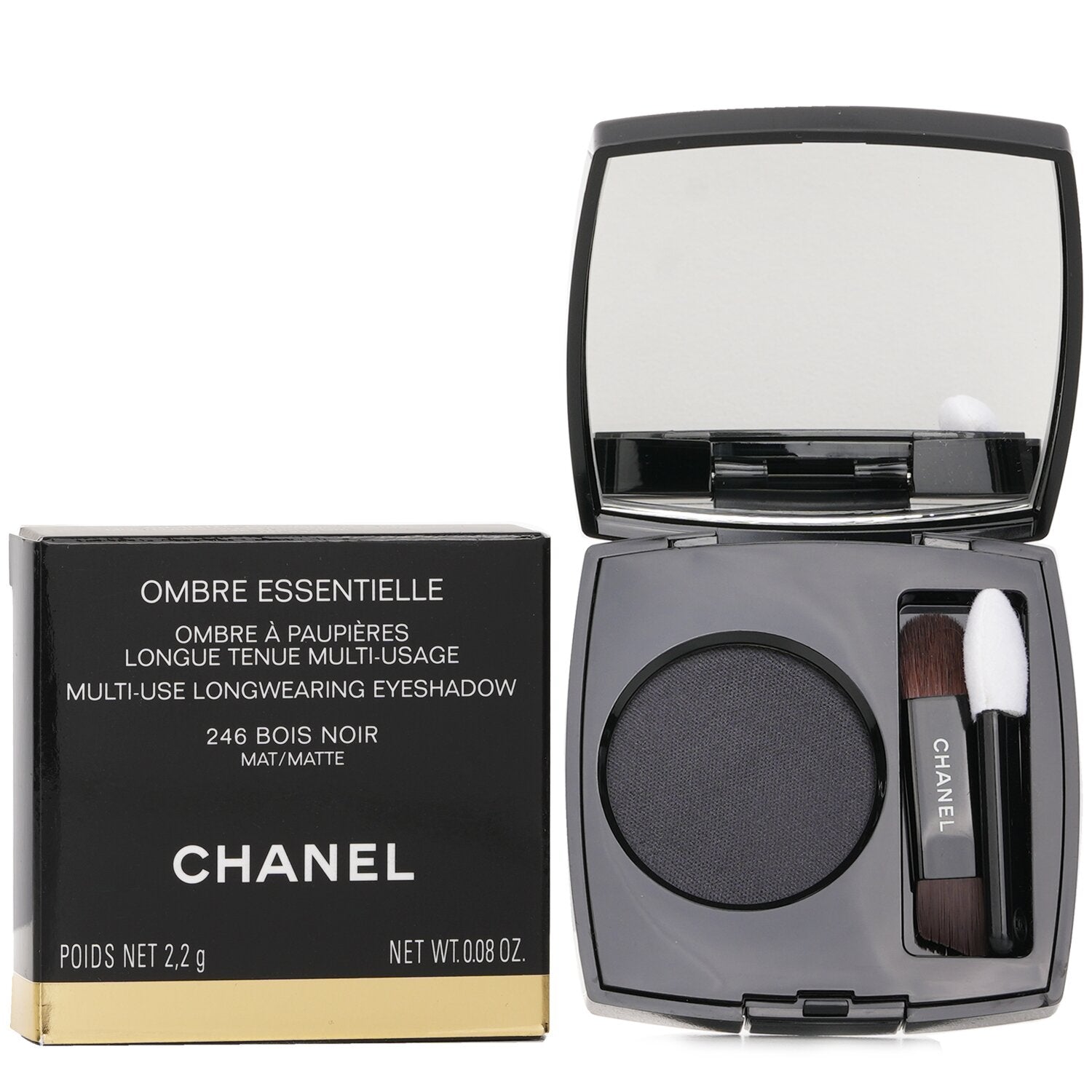 Chanel Ombre Essentielle Multi Use Longwearing Eyeshadow - # 246 Bois Noir 2.2g