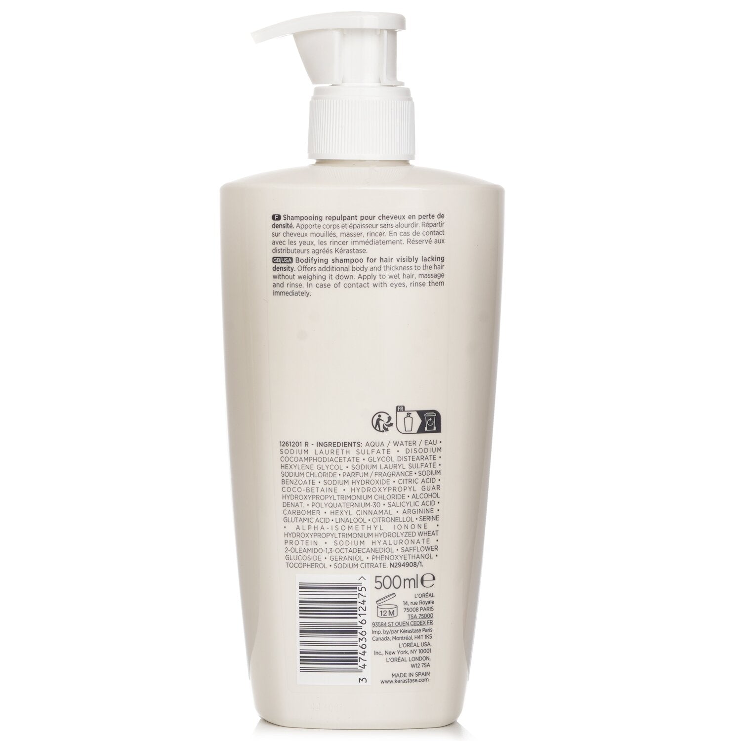 Kerastase Densifique Bodlifying Shampoo 500ml/16.9oz