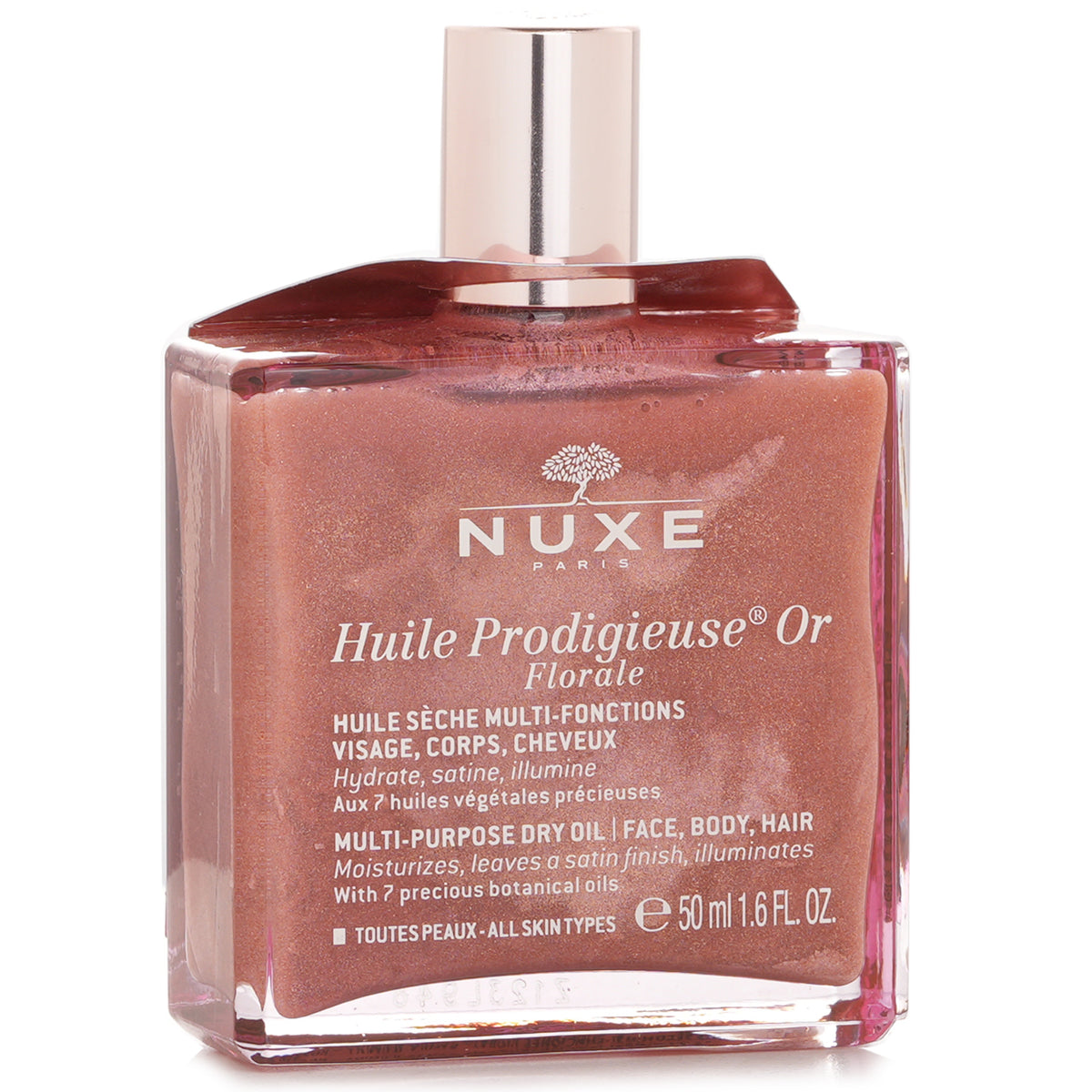 Nuxe Huile Prodigieuse Or Florale Multi Purpose Face Body Hair Dry Oil