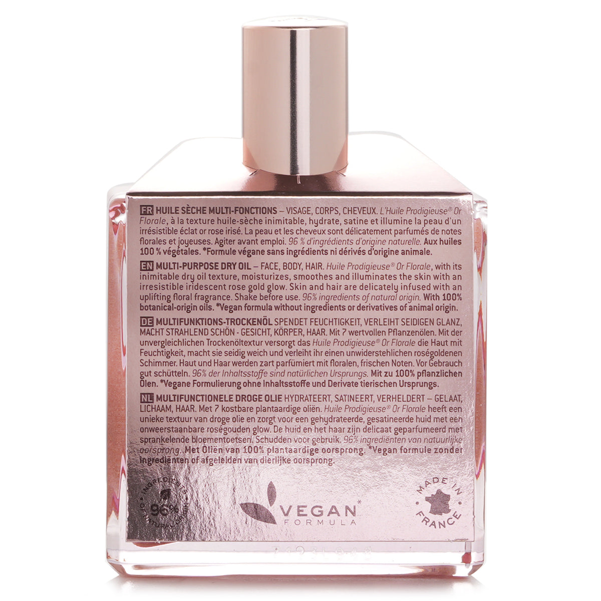 Nuxe Huile Prodigieuse Or Florale Multi Purpose Face Body Hair Dry Oil