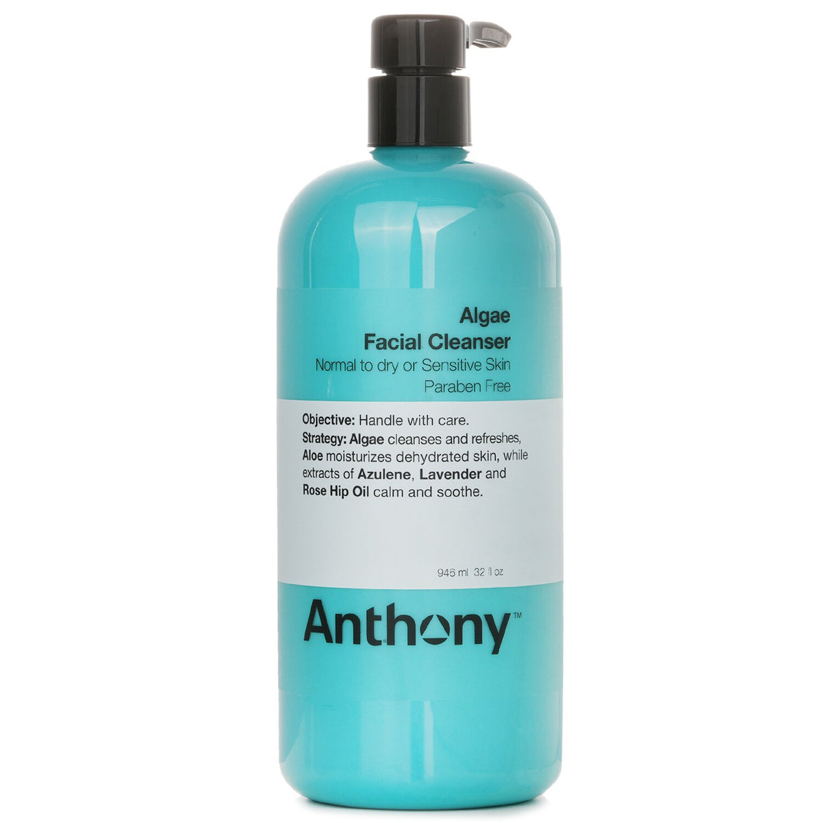 Anthony Logistics For Men Algae Facial Cleanser (Normal To Dry Or Sensitive