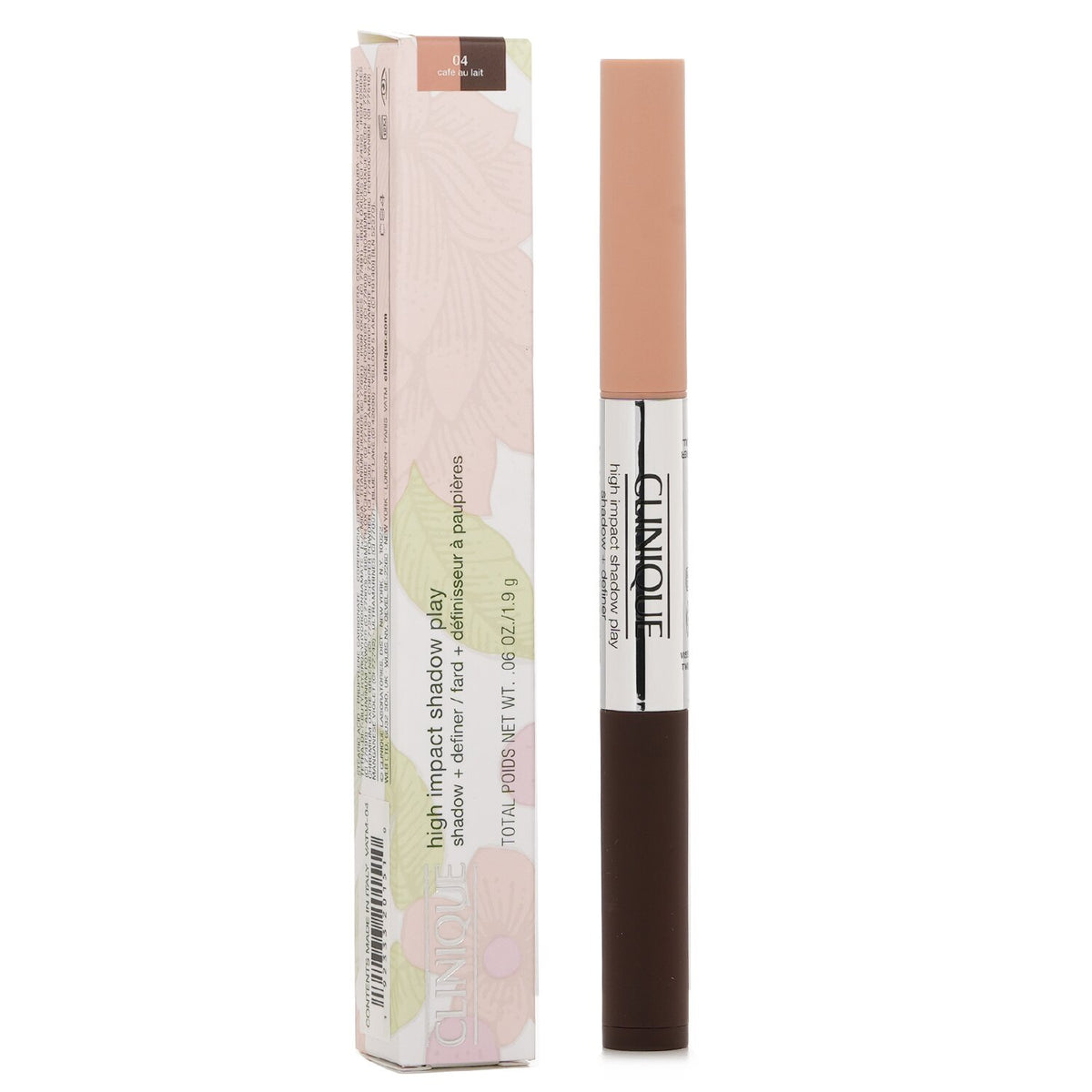 Clinique High Impact Shadow Play™ Shadow + Definer - # 04 Cafe Au Lait  1.9g