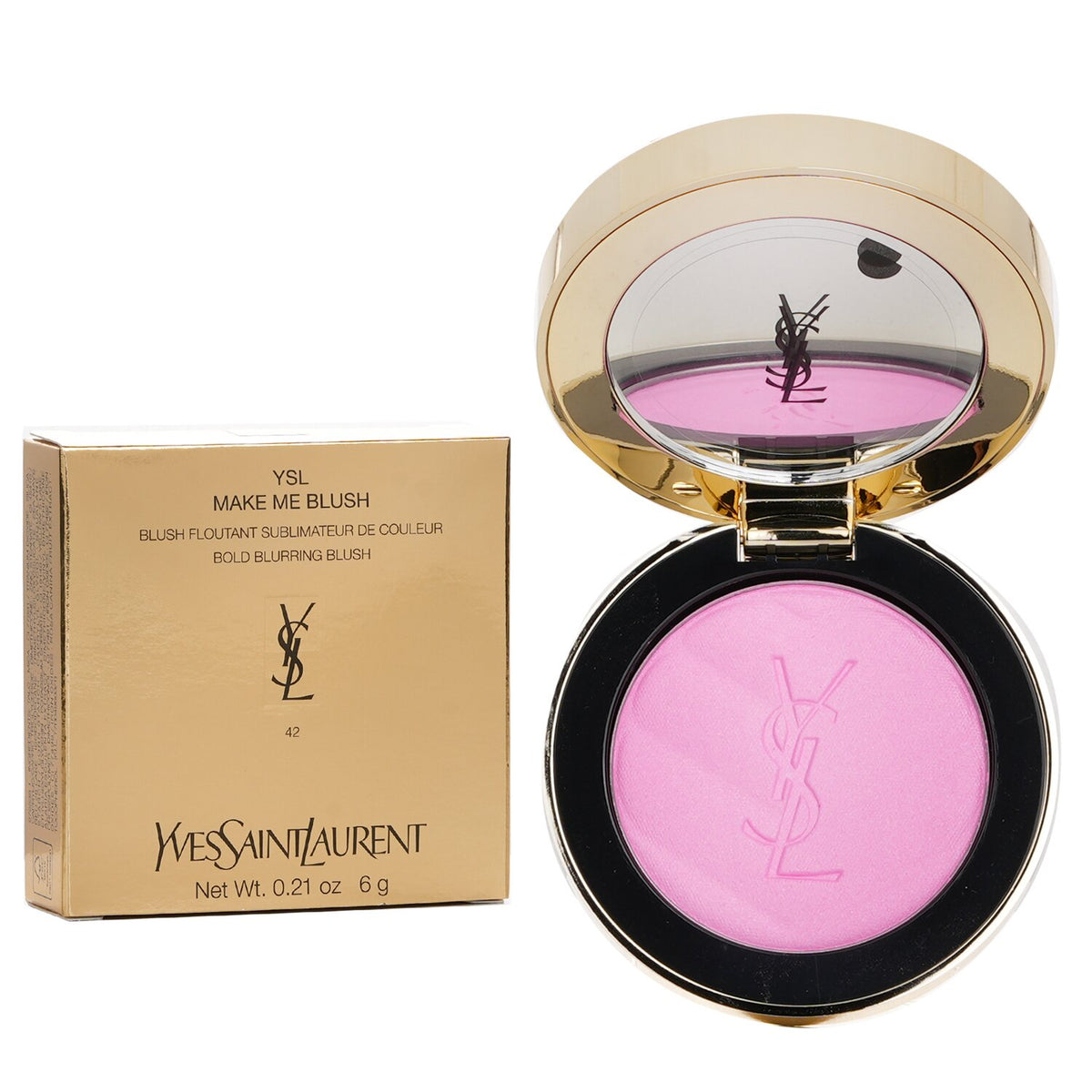 Yves Saint Laurent Make Me Blush Bold Blurring Blush - # 42 Babydoll Pink  6g
