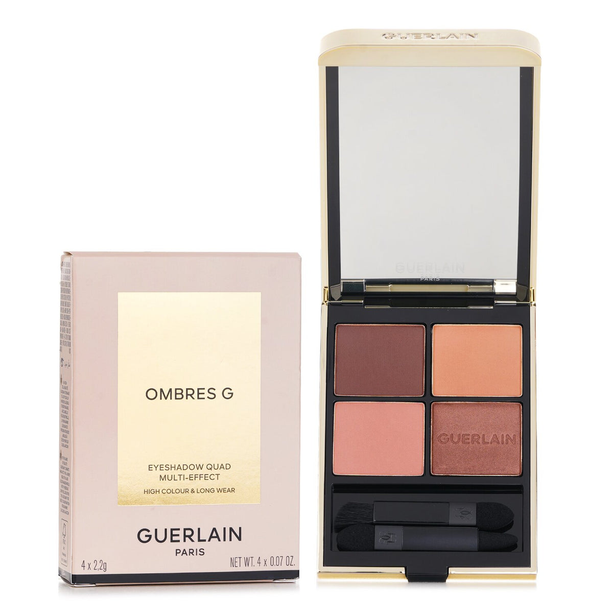 Guerlain Ombres G 4 Colours Eyeschadow Palette - # 258 Wild Nudes  4 x 1.5g