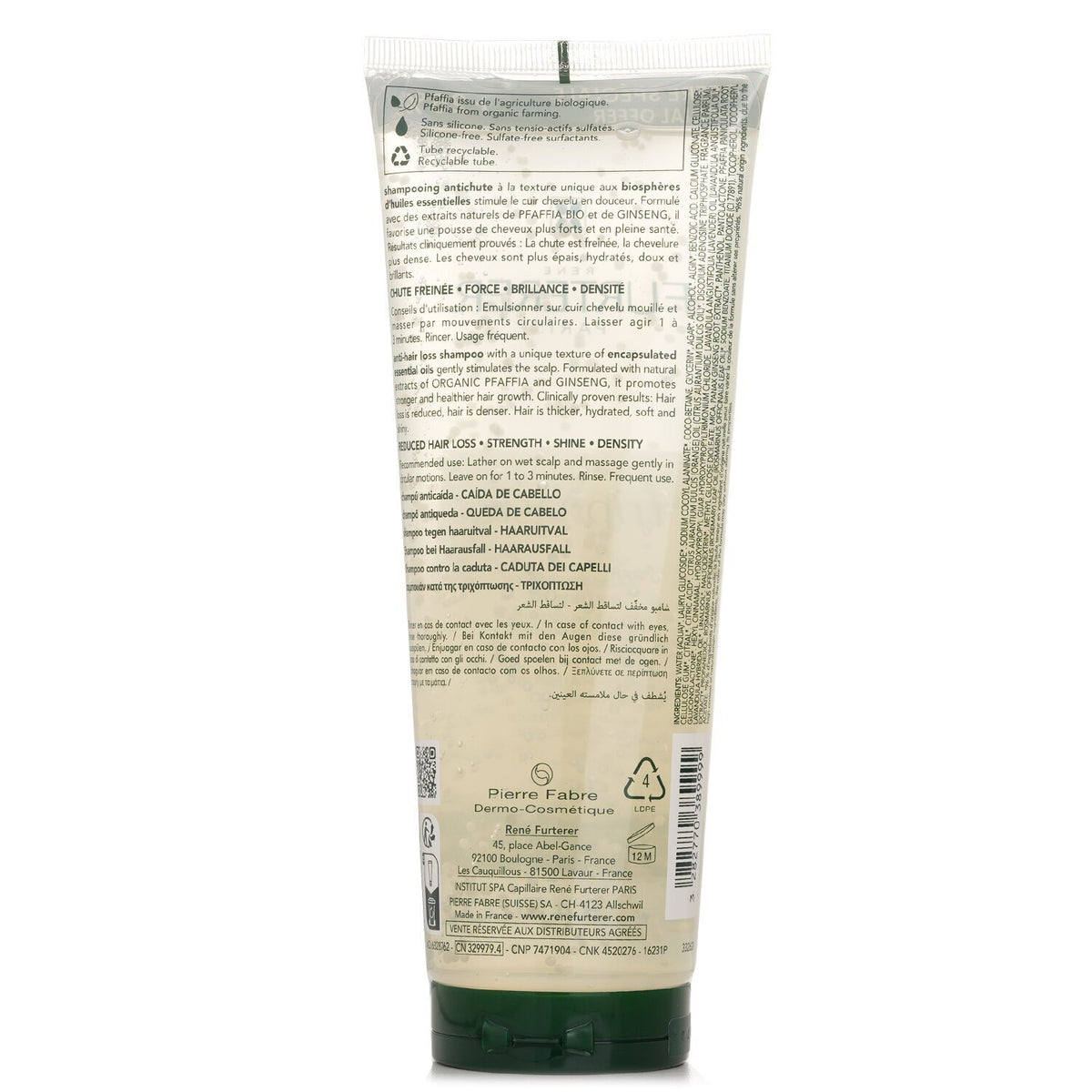Rene Furterer Triphasic Anti-Hairloss Shampoo  250ml