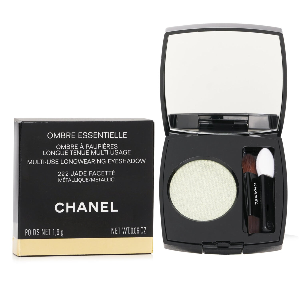 Chanel Ombre Essentielle Multi-Use Longwearing Eyeshadow - # 222 Jade Facette