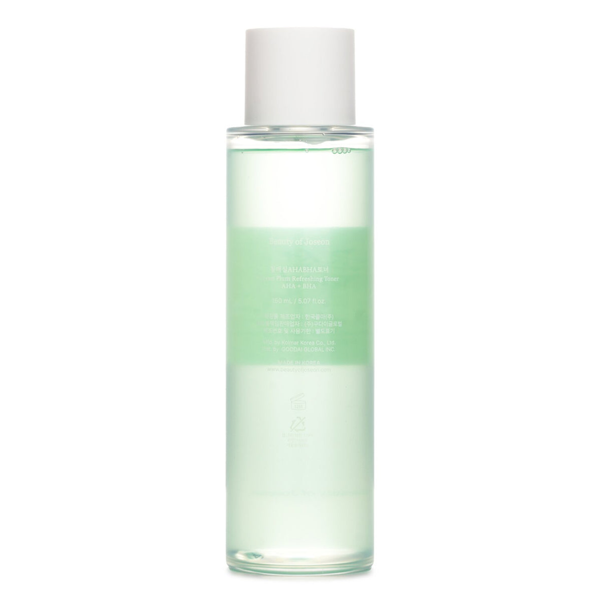 Beauty of Joseon Green Plum Refreshing Toner AHA+ BHA  150ml