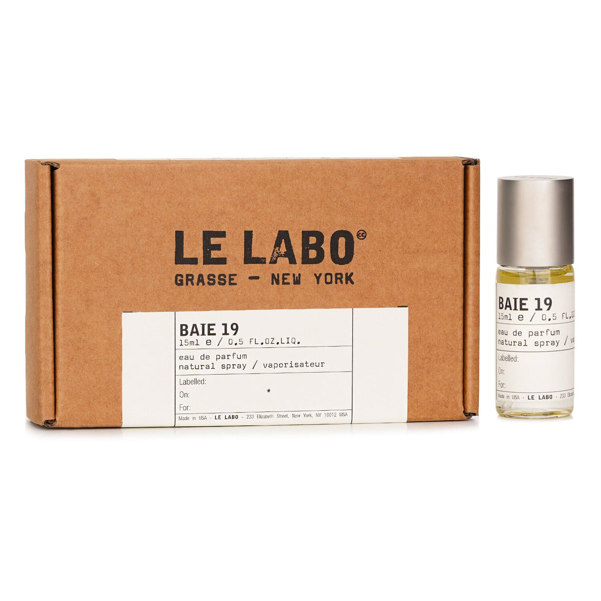 Le Labo Baie 19 Eau De Parfum Spray  15ml/0.5oz