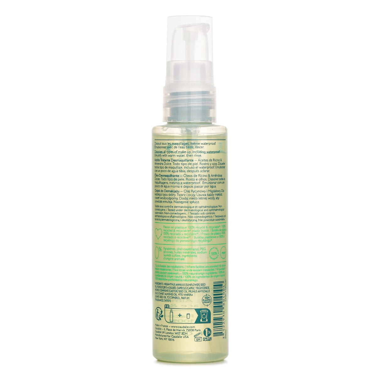 Caudalie Vinoclean Makeup Removing Cleansing Oil  75ml