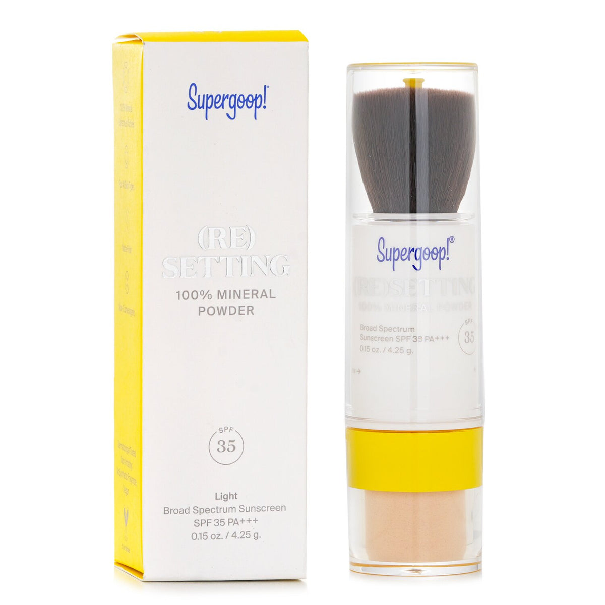Supergoop Resetting Mineral Powder SPF 35 - # Light  4.25g