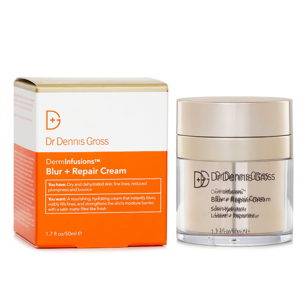 Dr Dennis Gross Derminfusions Blur + Repair Cream  50ml