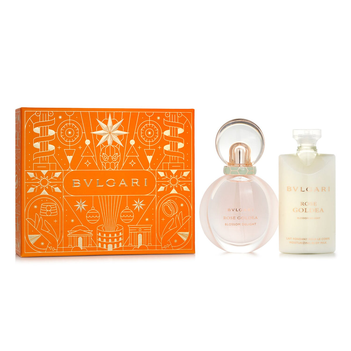 Bvlgari Rose Goldea Blossom Delight Xmas Set: Eau De Parfum 50ml + Body