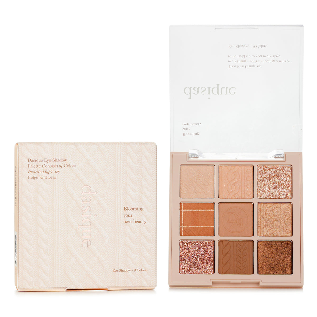 Dasique Shadow Palette - # 15 Beige Knit  10g