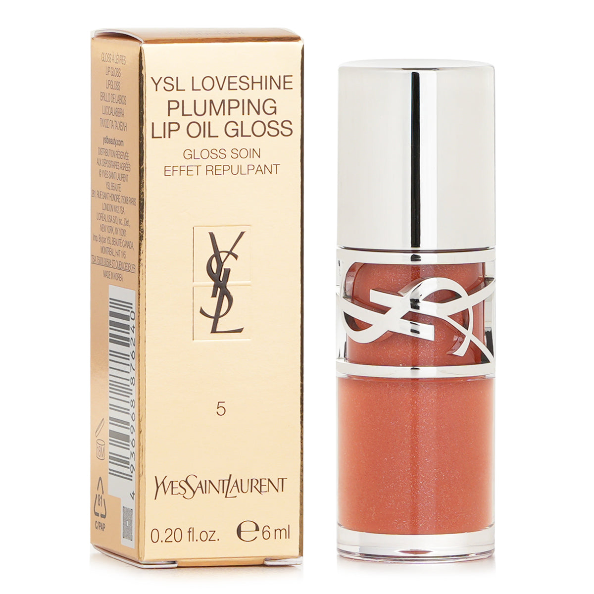 Yves Saint Laurent Loveshine Plumping Lip Oil Gloss - # 05 California