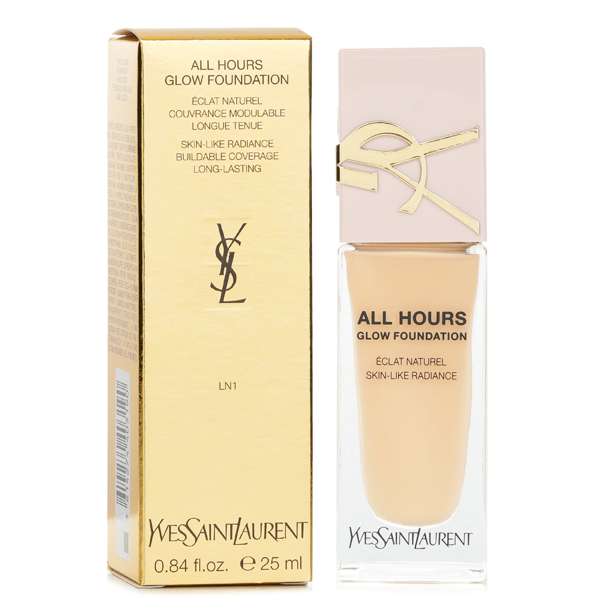Yves Saint Laurent All Hours Glow Foundation - # LN1  25ml