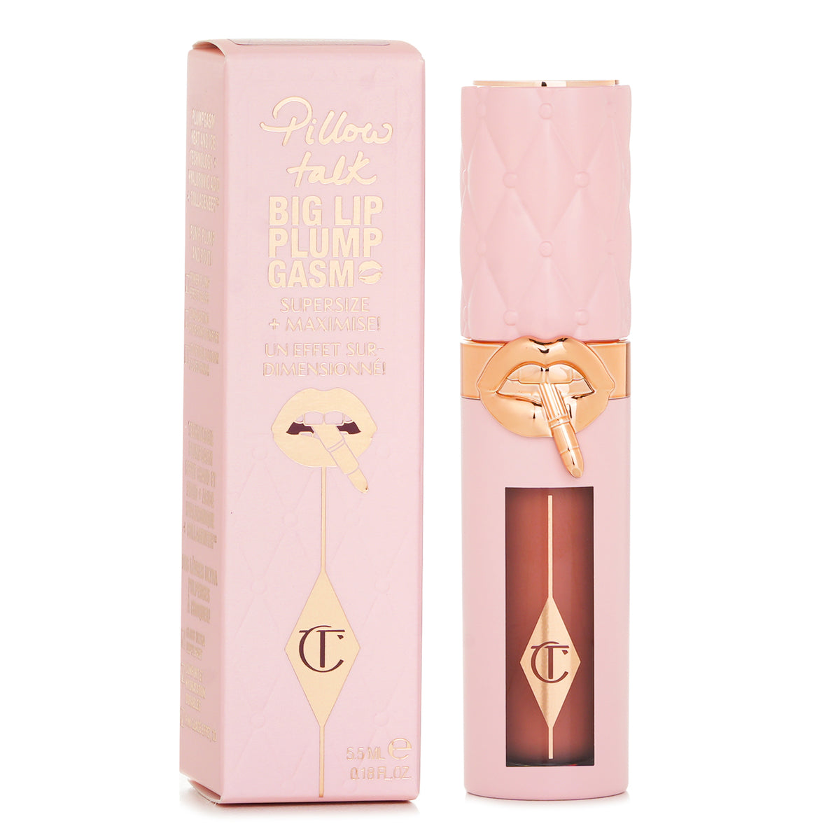 Charlotte Tilbury Pillow Talk Big Lip Plumpgasm - # Fair To Medium  5.5ml