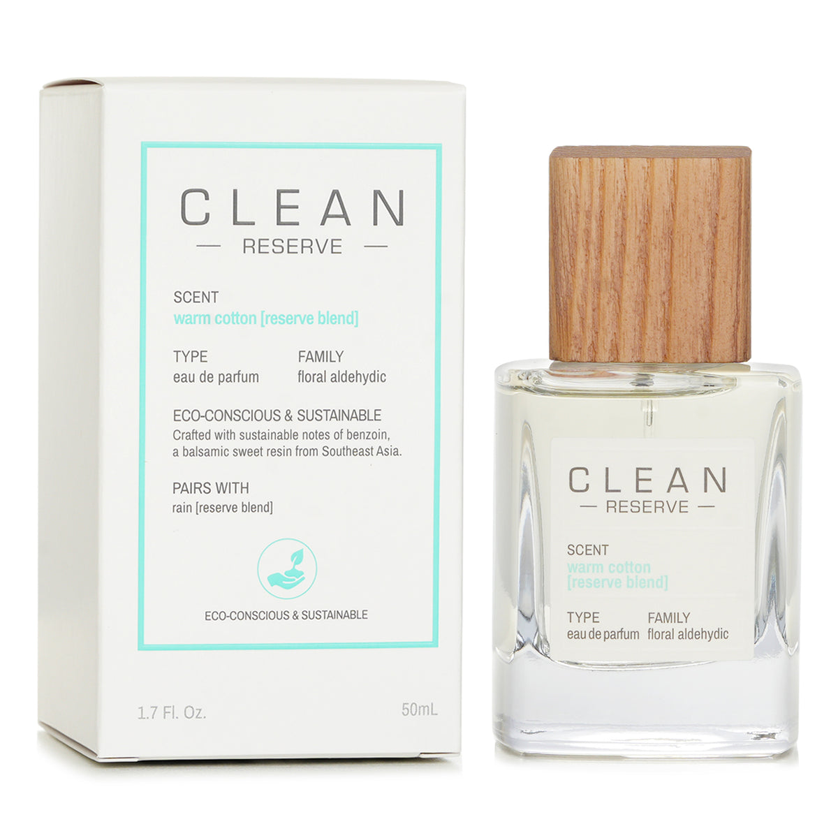 Clean Reserve Warm Cotton Eau De Parfum Spray  50ml/1.7oz