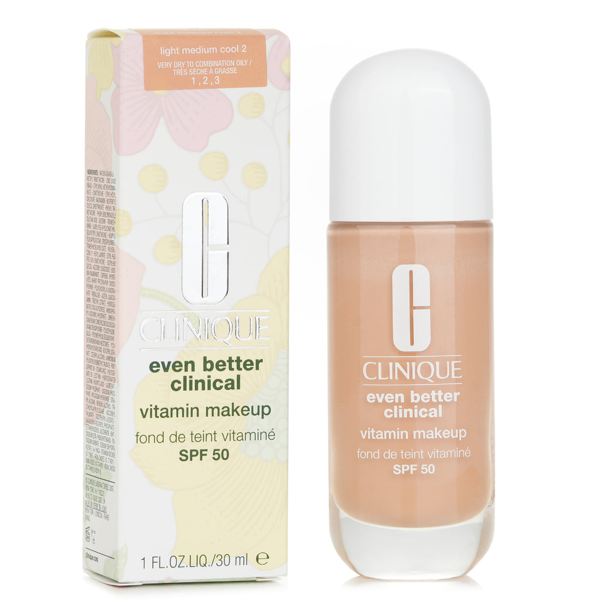 Clinique Even Better Clinical Vitamin Makeup Foundation SPF50 - # Light