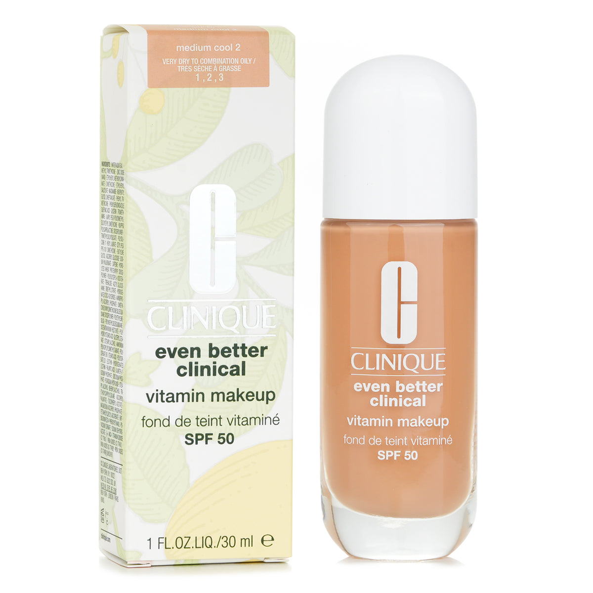 Clinique Even Better Clinical Vitamin MakeUp Foundation SPF 50 - # Medium