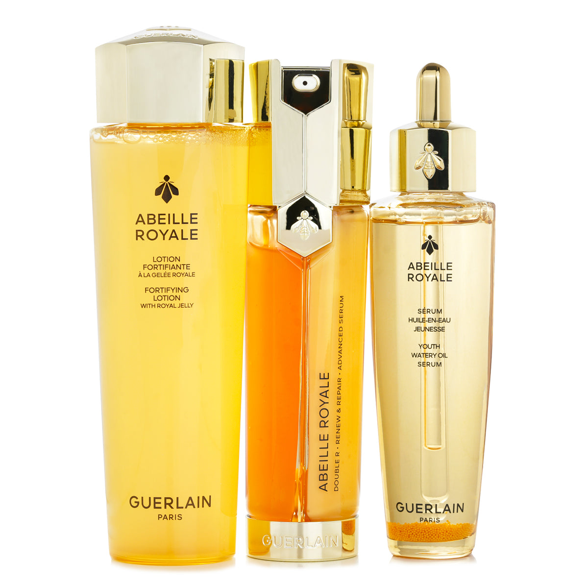 Guerlain Abeille Royale Anti Aging Skincare 3 Step Duo Set (Lotion 150ml +