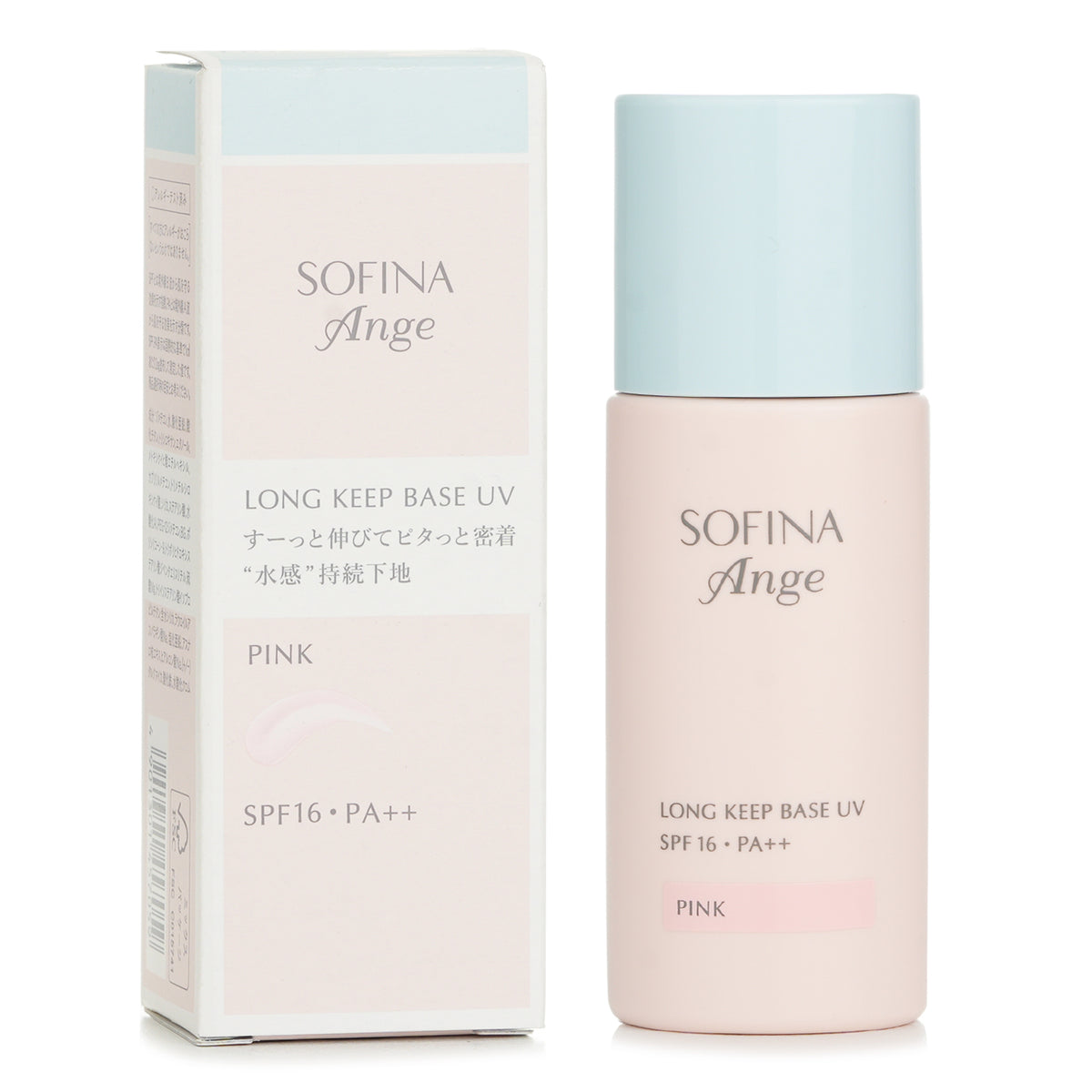 Sofina Ange Long Keep Base UV SPF16 PA++ - # Pink  25ml