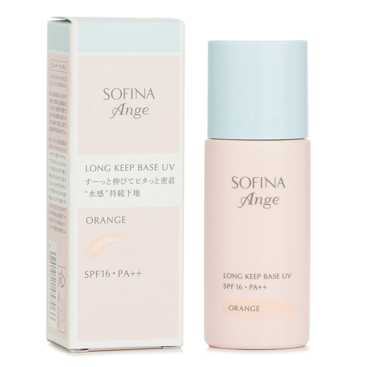 Sofina Ange Long Keep Base UV SPF16 PA++ - # Orange  25ml