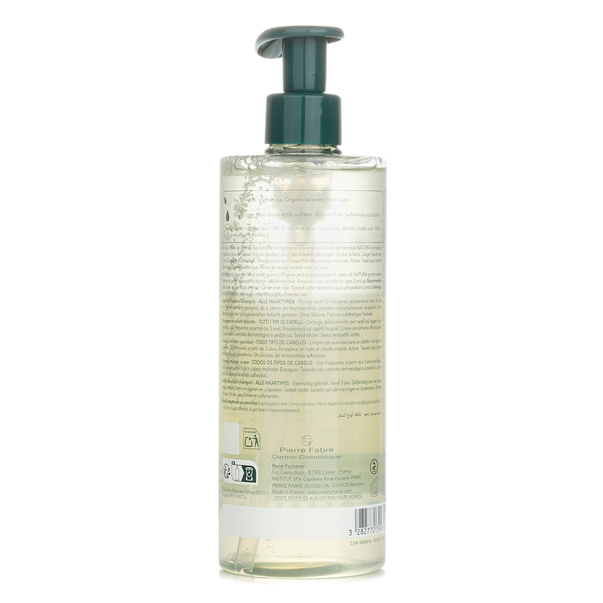 Rene Furterer Naturia Gentel Micellar Shampoo  500ml