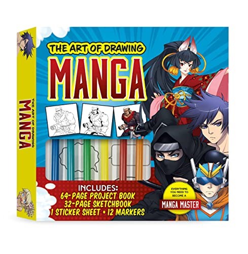 The Art of Drawing Manga Kit: Everything you need to become a manga master