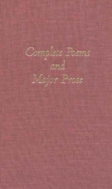 The Complete Poems and Major Prose