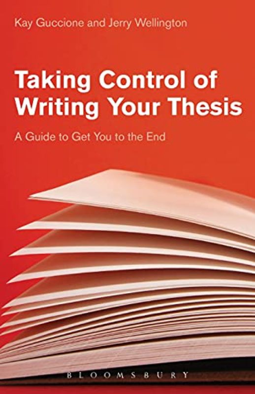 Taking Control of Writing Your Thesis