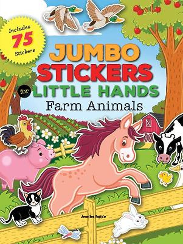 Farm Animals (Jumbo Stickers Little Hands)