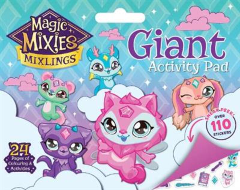 Magic Mixies Mixlings: Giant Activity Pad (Moose)