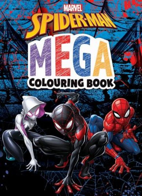 Spider-Man: Mega Colouring Book (Marvel: Featuring Miles Morales)