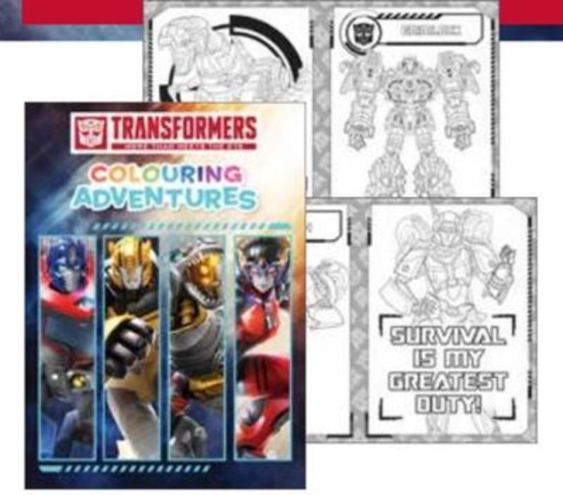 Transformers: Colouring Adventures (Hasbro)