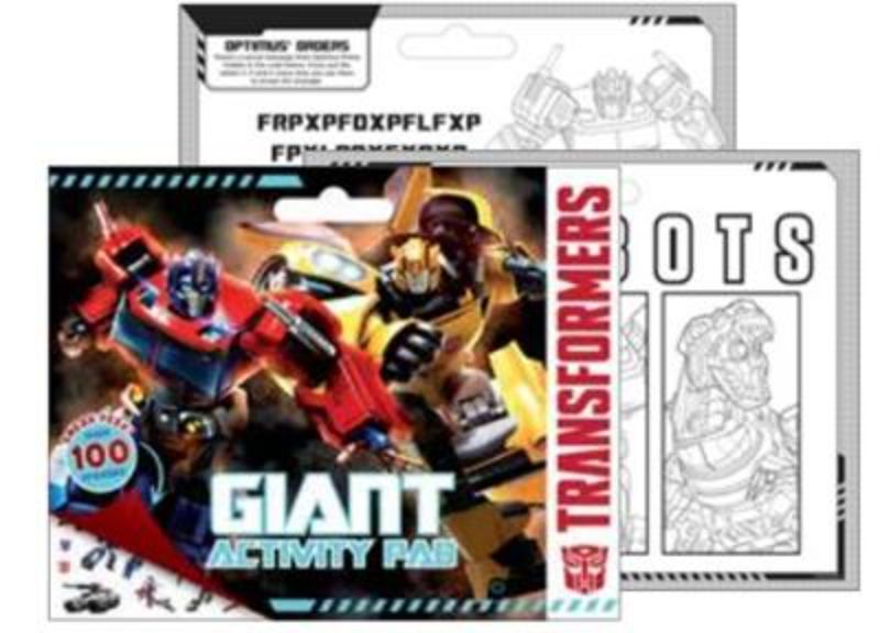 Transformers: Giant Activity Pad (Hasbro)
