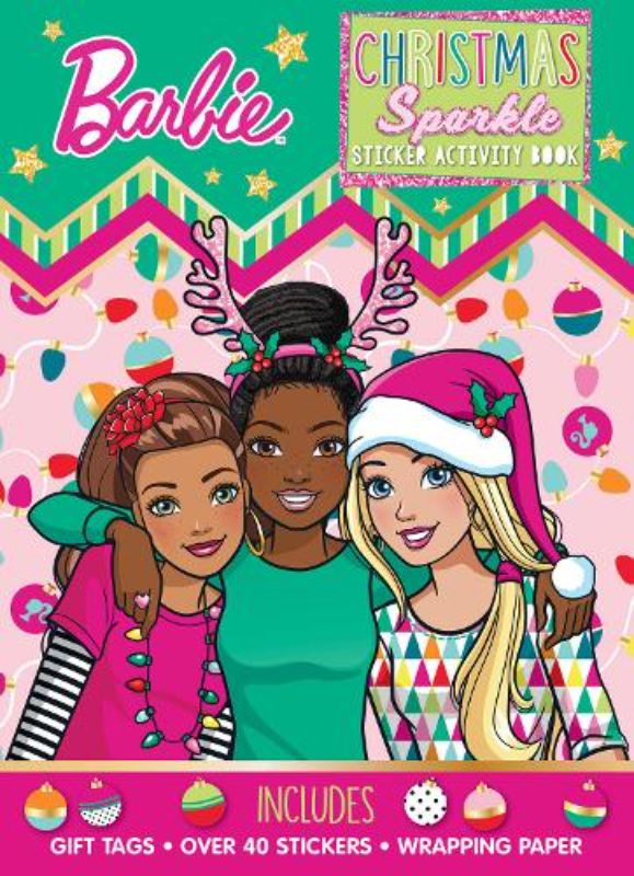 Barbie: Christmas Sparkle Sticker Activity Book (Mattel)