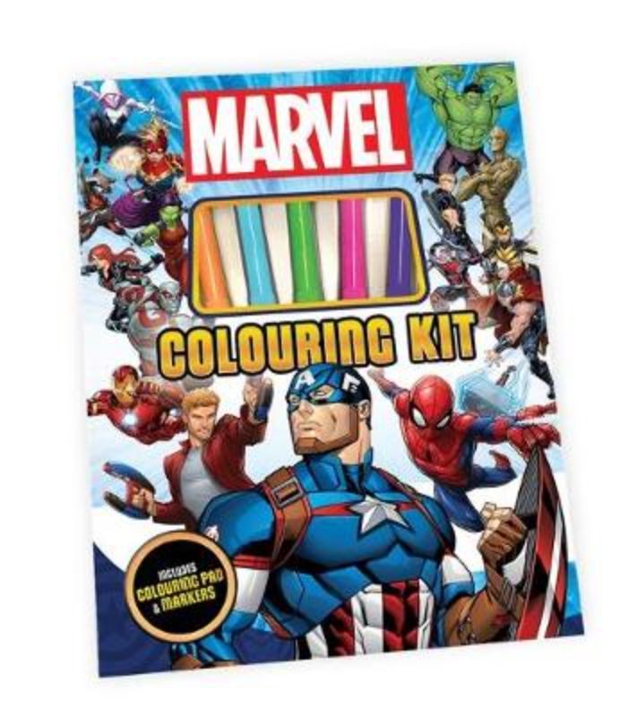 Marvel Colouring Kit