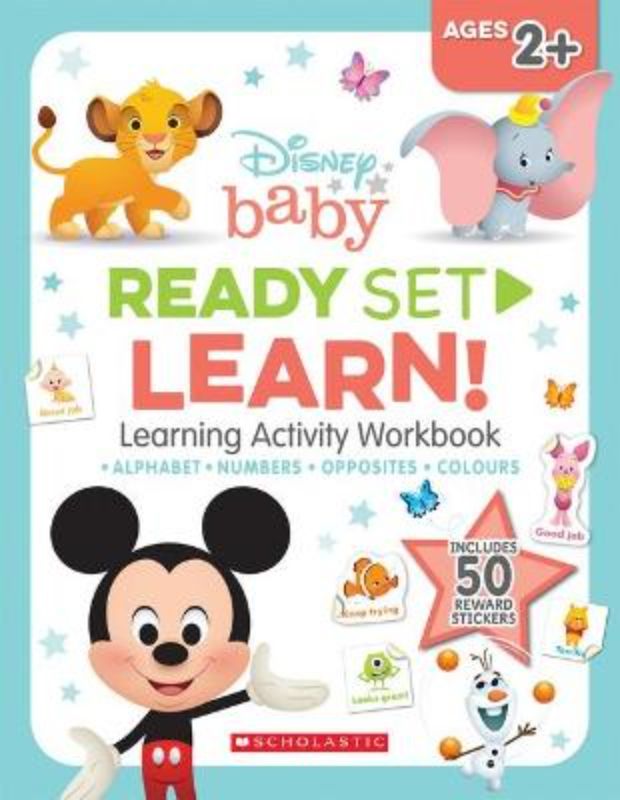 Disney Baby: Ready Set Learn Workbook Ages 2+